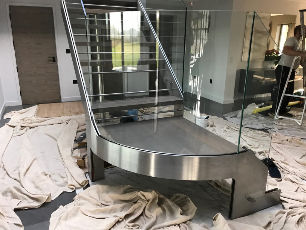 Custom built staircase